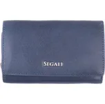 SEGALI Dámská kožená peněženka 7074 S indigo + 2 měsíce na vrácení zboží