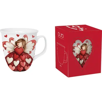 Porcelánový hrnek ANDĚL 650 ml v krabičce