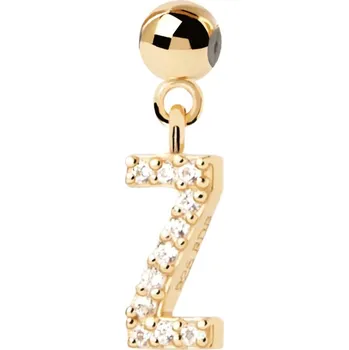 Šperk PDPAOLA Pozlacený přívěsek "Z" Charms CH01-075-U + 2 měsíce na vrácení zboží