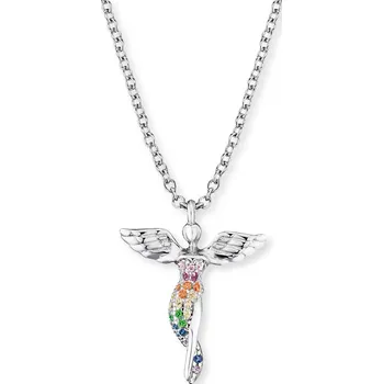 Šperk Engelsrufer Stříbrný náhrdelník Anděl ERN-LILANGEL-ZIM (řetízek, přívěsek) + 2 měsíce na vrácení zboží