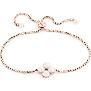 Náramek Tamaris Něžný bronzový náramek se syntetickými perlami TJ-0516-B-23 + 2 měsíce na vrácení zboží