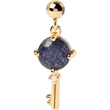 Šperk PDPAOLA Překrásný pozlacený přívěsek KEY Charms CH01-025-U + 2 měsíce na vrácení zboží