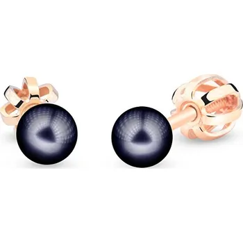 Náušnice Cutie Jewellery Perlové náušnice z růžového zlata Z3003/4/5/6 0,3 cm + 2 měsíce na vrácení zboží