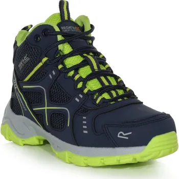 Dětská treková obuv Dětské boty Regatta Vendeavour Boot Jnr Velikost bot (EU): 39 / Barva: modrá/žlutá