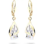 Cutie Diamonds Módní náušnice ze žlutého zlata s diamanty DZ8045-55-00-X-1 + 2 měsíce na vrácení zboží