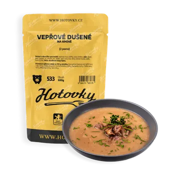 Hotové jídlo Hotovky Vepřové dušené na kmíně (2 porce)