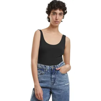 Urban Classics Dámské strečové body tílko 180 g/m Barva: Černá, Velikost: S