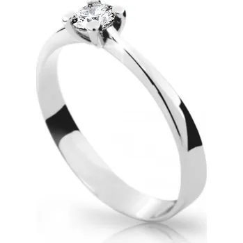Prsten Cutie Diamonds Jemný zásnubní prsten z bílého zlata s diamantem DZ6899-1905-10-X-2 49 mm + 2 měsíce na vrácení zboží