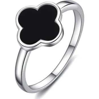 Prsten MOISS Stylový stříbrný prsten Čtyřlístek R0004462-P 54 mm + 2 měsíce na vrácení zboží