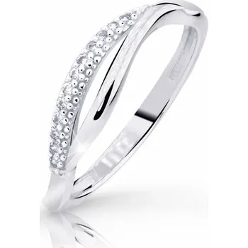 Prsten Cutie Diamonds Jemný prsten z bílého zlata s diamanty DZ8054-10-X-2 60 mm + 2 měsíce na vrácení zboží