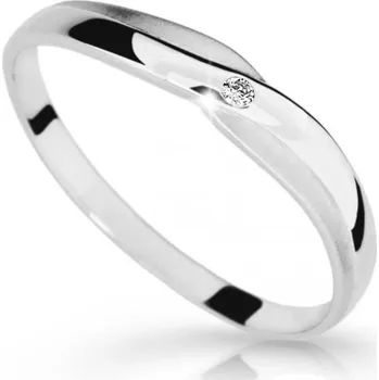 Prsten Cutie Diamonds Jemný prsten z bílého zlata s briliantem DZ6875-2006-10-X-2 62 mm + 2 měsíce na vrácení zboží