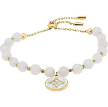 Náramek Pierre Lannier Luxusní pozlacený náramek s perletí Tallia BJ24A5211 + 2 měsíce na vrácení zboží