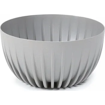 Plastová mísa Mira eco wood 300 mm, šedá