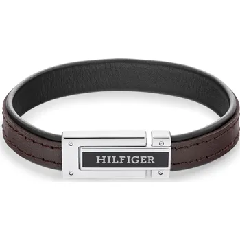 Šperk Tommy Hilfiger Hnědý kožený náramek pro muže 2790559 + 2 měsíce na vrácení zboží