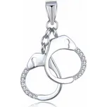 MOISS Nadčasový stříbrný přívěsek se zirkony Pouta P0001299 + 2 měsíce na vrácení zboží