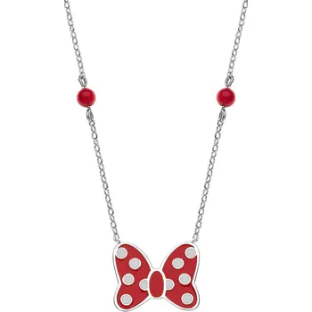 Módní doplněk Disney Krásný stříbrný náhrdelník Minnie Mouse NS00017SQNL-157C + 2 měsíce na vrácení zboží