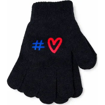 Rukavice xcena Strečové rukavice se srdíčkem Velikost: uni