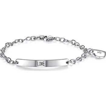Náramek S'Agapõ Ocelový náramek Happy Love SHAF09 + 2 měsíce na vrácení zboží