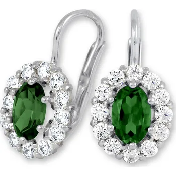 Náušnice Soliter Luxusní náušnice z bílého zlata 239 001 00568 0700800 + 2 měsíce na vrácení zboží