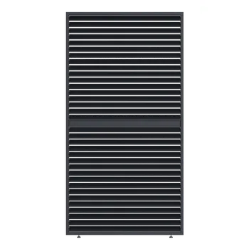 Pergola Rojaplast PANEL ZASTÍNĚNÍ ANTRACIT, SKLÁPĚCÍ LAMELY, HORIZONTÁLNÍ 1,3 m pro bioklimatickou pergolu