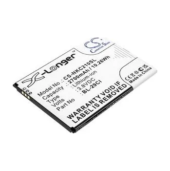 Baterie pro mobilní telefon Baterie pro Nokia C10, 2700 mAh, Cameron Sino CS-NKC210SL