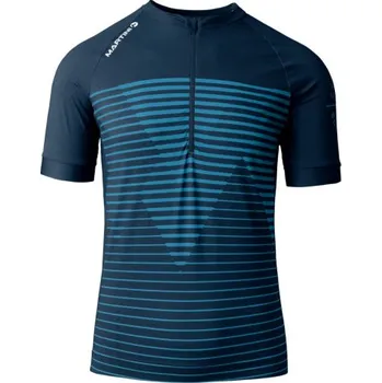 cyklistický dres Pánský cyklistický dres Martini Sportswear FLOWTRAIL DYNAMIC - tmavě modrá M