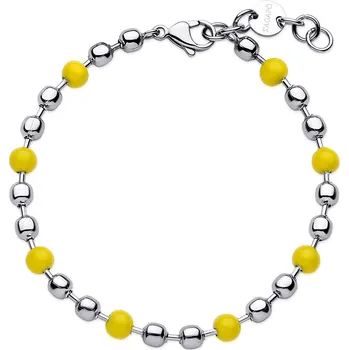 Náramek S'Agapõ Pánský korálkový náramek z oceli Ripple SRP63 + 2 měsíce na vrácení zboží