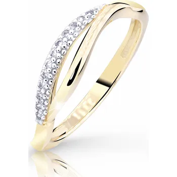 Prsten Cutie Diamonds Luxusní prsten ze žlutého zlata s brilianty Z8054-10-X-1-D 59 mm + 2 měsíce na vrácení zboží