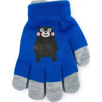 Rukavice xcena Rukavice dětské strečové modré Velikost: uni