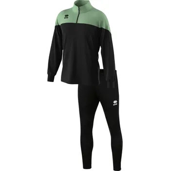 ERREA´ ERREA BLAKE Zimní tréninkový set BARVA: černá - světle zelená, Velikost: XS Zimní tréninkový set – mikina Blake + kalhoty Flann
