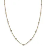 Rosefield Pozlacený ocelový náhrdelník s kuličkami Iggy JDCHG-J057 + 2 měsíce na vrácení zboží