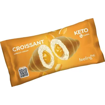 FeelingOK Apricot Cream-Filled Croissant (50 g)