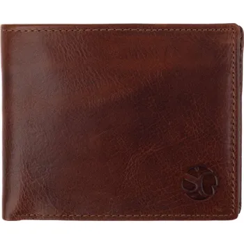 Peněženka SEGALI Pánská kožená peněženka 1036 brown + 2 měsíce na vrácení zboží