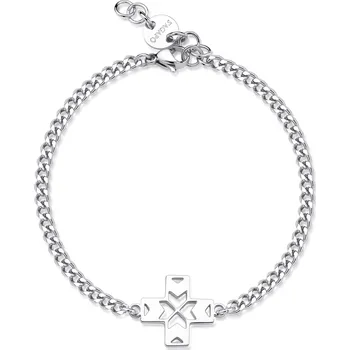 Náramek S'Agapõ Fashion ocelový náramek pro muže Rebel SRB13 + 2 měsíce na vrácení zboží