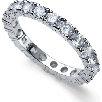 Šperk Oliver Weber Jemný stříbrný prsten s krystaly Classic 63259 61 mm + 2 měsíce na vrácení zboží