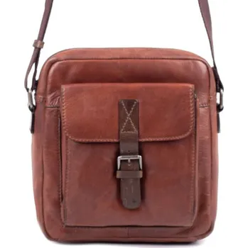 Sportovní taška SEGALI Pánská kožená crossbody taška 29405 Tan + 2 měsíce na vrácení zboží