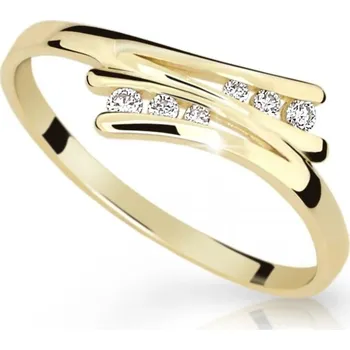 Prsten Cutie Diamonds Slušivý prsten ze žlutého zlata s diamanty DZ6711-1950-10-X-1 61 mm + 2 měsíce na vrácení zboží