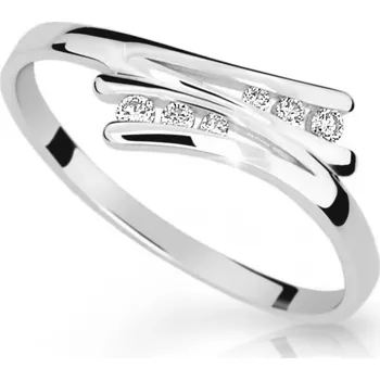 Prsten Cutie Diamonds Slušivý prsten z bílého zlata s diamanty DZ6711-1950-10-X-2 54 mm + 2 měsíce na vrácení zboží