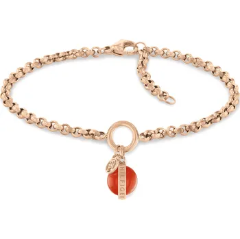 Náramek Tommy Hilfiger Módní bronzový řetízkový náramek s karneolem 2780766 + 2 měsíce na vrácení zboží