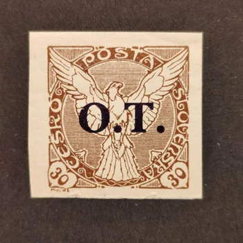 Sběratelství Známka ČSR, Pof.OT3*, 30h