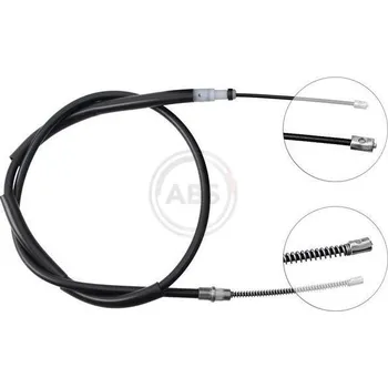 Lanko parkovací brzdy Tažné lanko, parkovací brzda A.B.S. K12147
