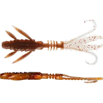 Umělá nástraha Westin Gumová Nástraha CreCraw Ripplr Creaturebait Cinnamon Brandy 9,5 cm 4 g 4 ks