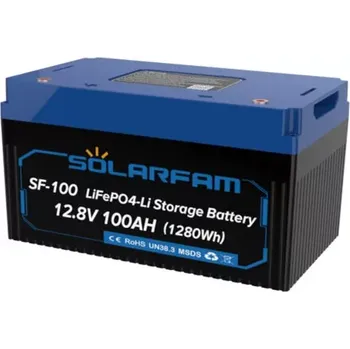LiFePO4 akumulátor Solarfam SF-100 12,8V/100Ah s výhřevem, bluetooth