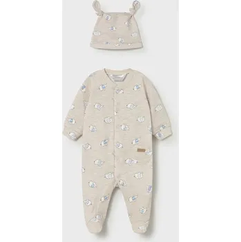 Kojenecké dupačky Mayoral Newborn 1718.1E.Newborn.PPY2 béžová 80X, vel. 75