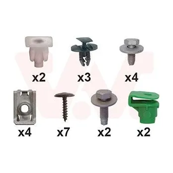 Montážní sada, blatník VAN WEZEL 3805796