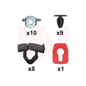 Kapota Montážní sada, víko motoru VAN WEZEL 0982797