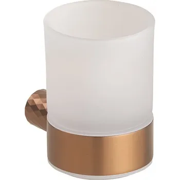 Bemeta Design COPRA: Držák kartáčků, měděná zlatá mat - 176110010