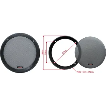 Auto Hi-Fi Mecatron Mřířky pro reproduktory 165 mm - FGML-165