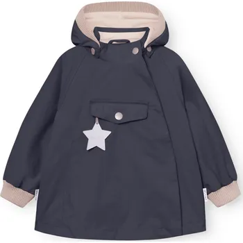 MINI A TURE Dětská zateplená nepromokavá bunda MATWAI "Ombre Blue" VELIKOST: 110/5 let