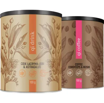 Přírodní produkt Energy Qi drink + Qi coffe 100g (Klubová cena) KLUBOVÁ CENA: jsem členem (číslo zák. karty uveďte do poznámky pro prodejce)